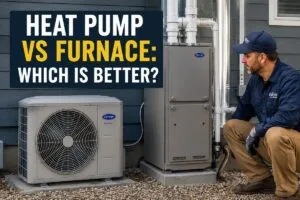 Heat pump vs furnace comparison by David's HVAC