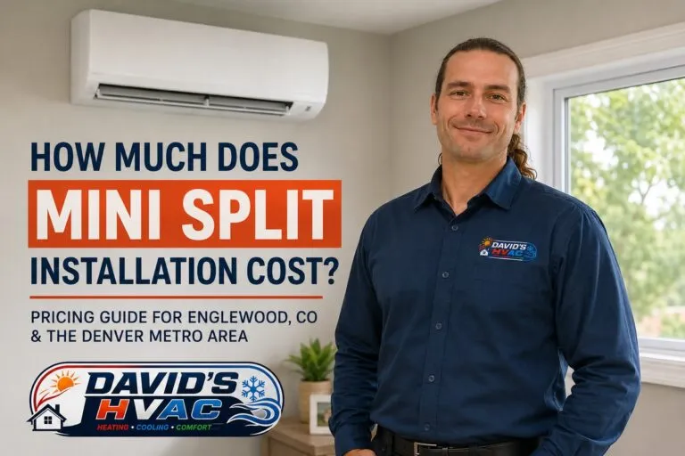 Mini split installation cost guide from David's HVAC in Englewood CO